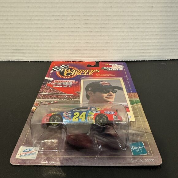 Jeff Gordon #24 NASCAR Winner's Circle 1999 Daytona 500 1:64 Diecast Car MOC - Picture 6 of 8